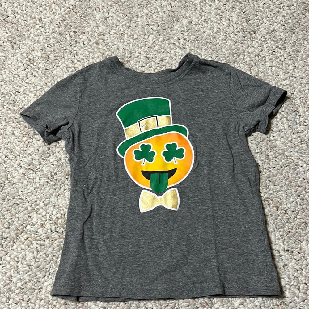 St Patrick’s day emoji shirt